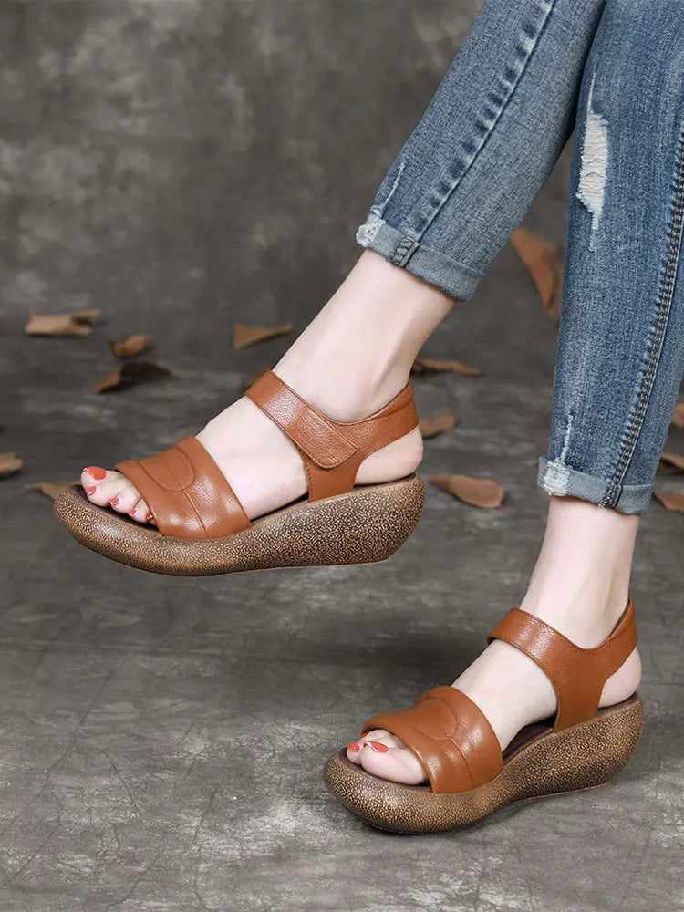 Classic Vintage Sandals with a Flattering Fit