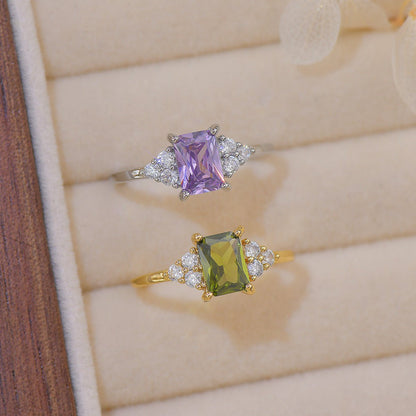 Amethyst Princess Ring