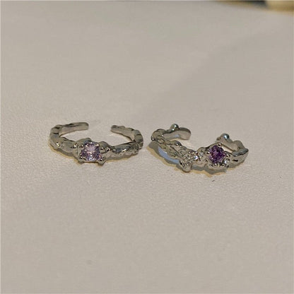 [] Brielle Amethyst Ring Set