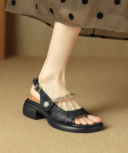 Beautifully Finished Sandals in a Timeless Design