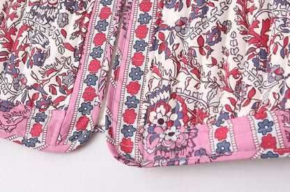Printed Quilted Waistcoat