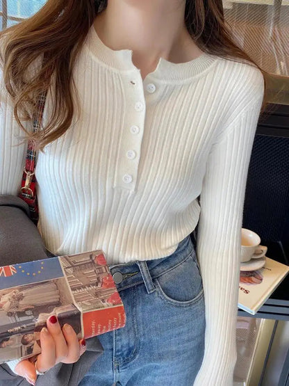 Kirsten® | Solid knitted women's sweater