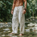 Men's Viking Summer Bohemian Tribal Casual Pants elevenforest