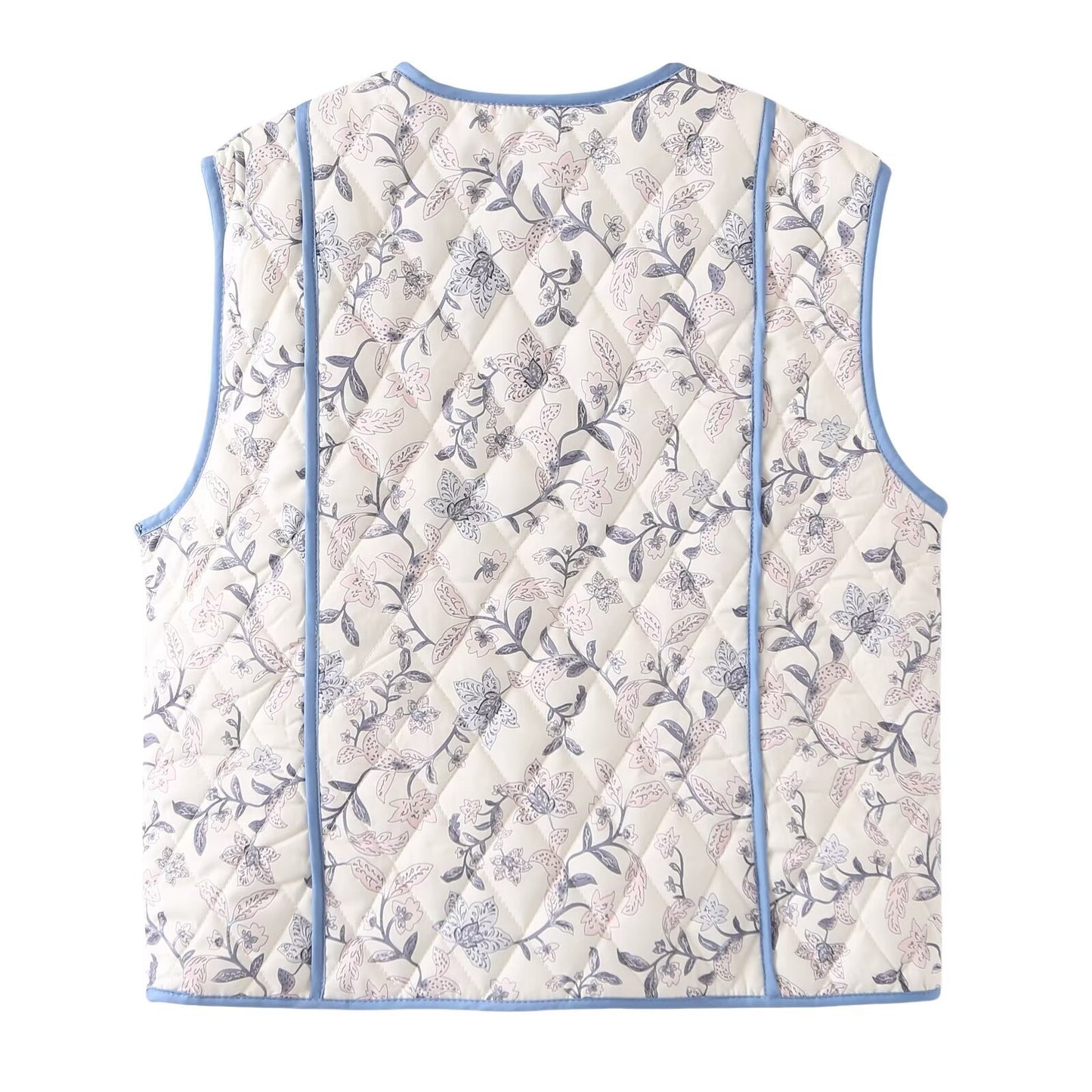 Printed Padded Waistcoat