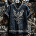 Men's Celtic Knot Raven Mythology T-shirt elevenforest