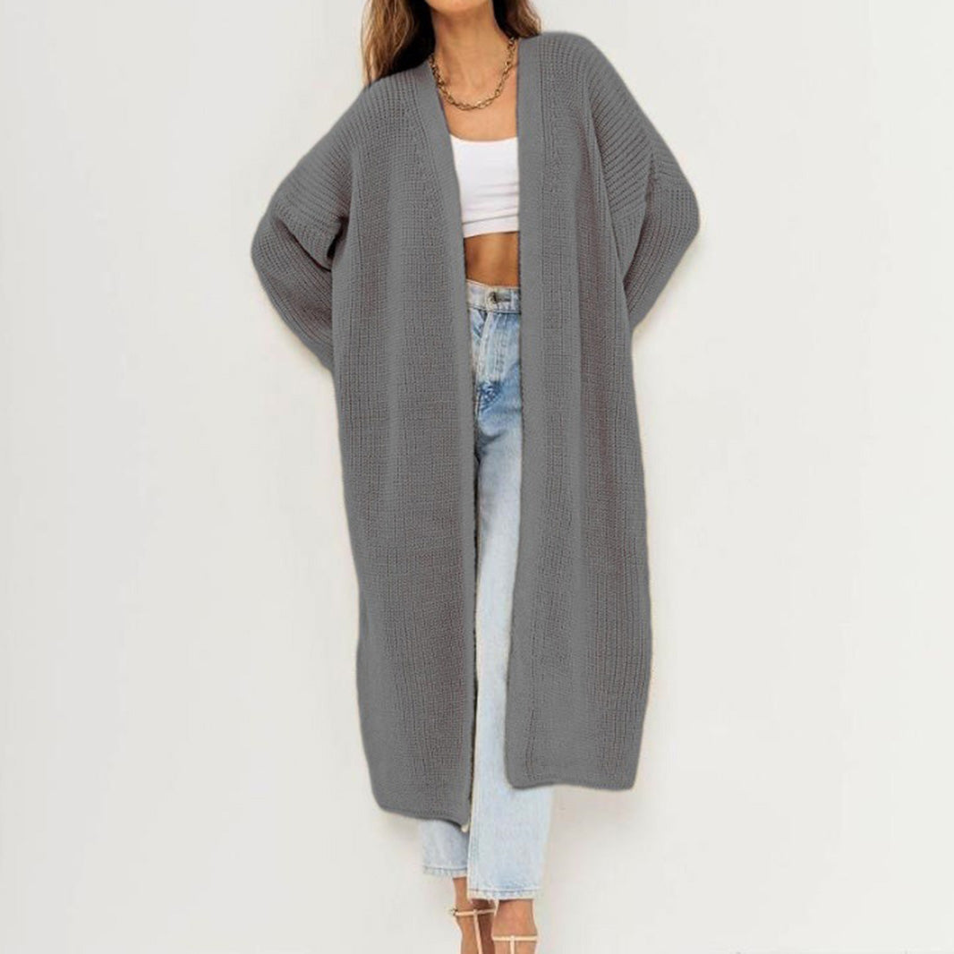 Comstylish Casual Loose Women's Long Knitted Sweater