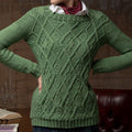 Irish Geometric Jacquard Cozy Knit Sweater elevenforest