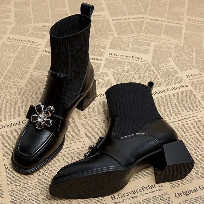 Grace Bow Boots