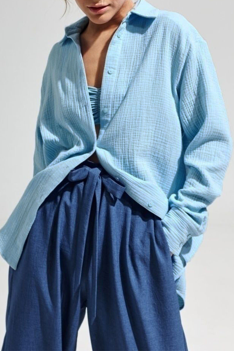 Turndown Collar Tops