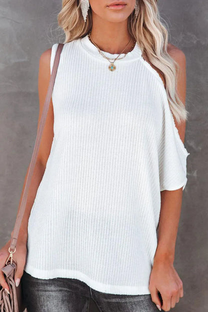 Patchwork O Neck T-shirts