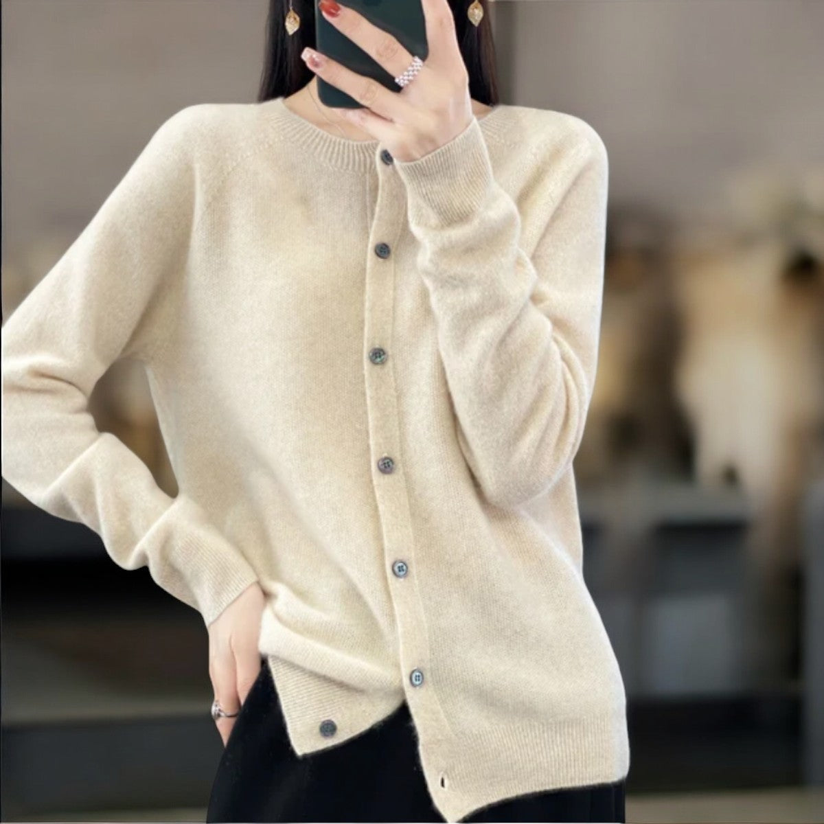Gracefully Designed Sweater
