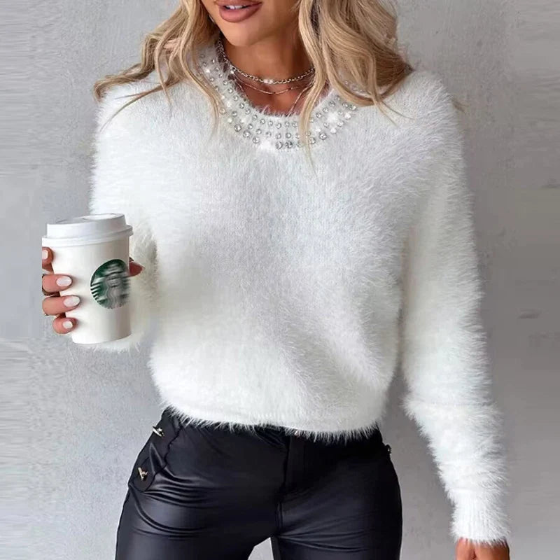Gracefully Designed Sweater