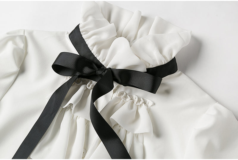 Anila Ruffles Blouse