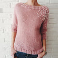 Breast Cancer Awareness Pearl Sweater elevenforest