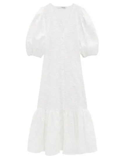 V-neck Vesti Dress