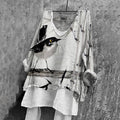 Comstylish Vintage Bird‘s Art V Neck Linen Blend Blouse