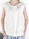 Sleeveless Solid Color Top