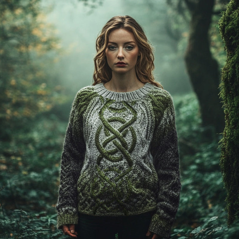 Gracefully Designed Sweater