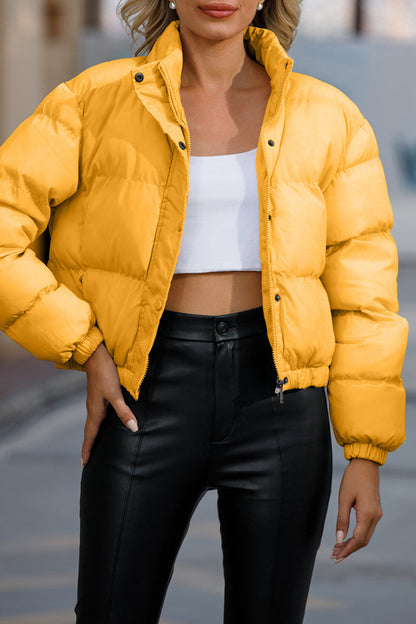 Pocket Turtleneck Outerwear