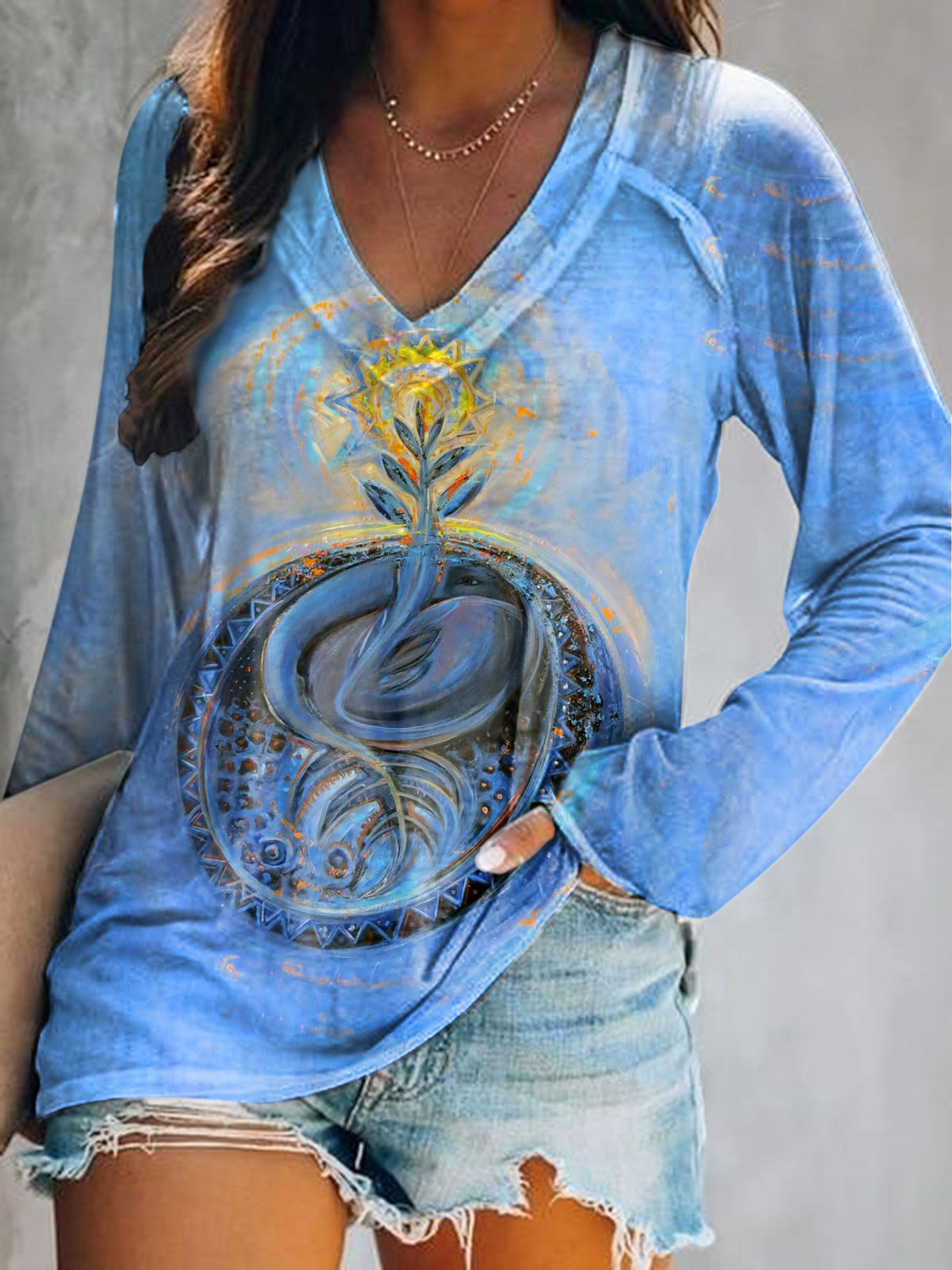 Timeless Vintage Style Top