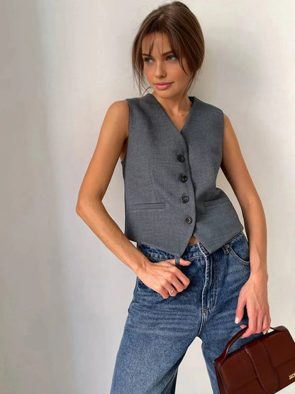 Vest & Pants Matching Suit