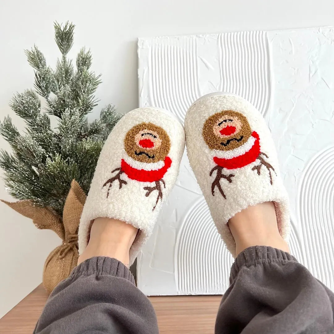 Joyful Christmas Slippers - Buy 1 Get 1 Free
