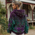 Purple green
