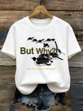 Comstylish Nihilist Penguin Go Alone T-shirt