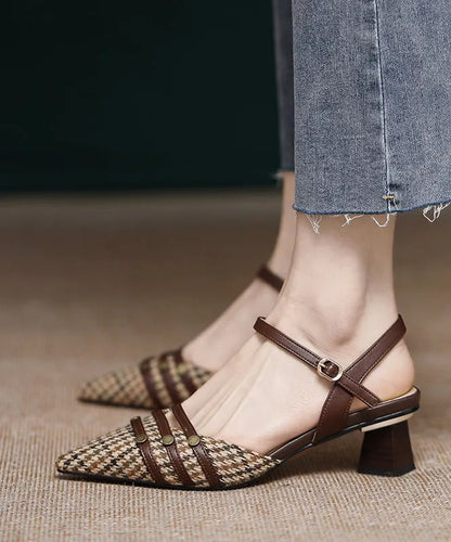 Casually Elegant Heels with a Refined Edge