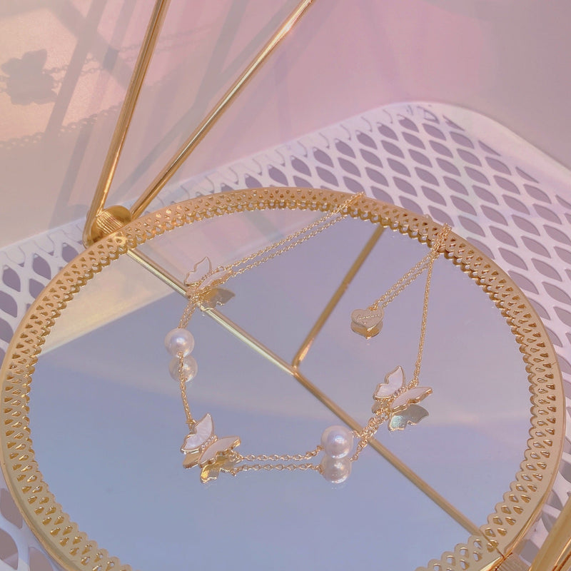Tracey Butterfly Choker Necklace