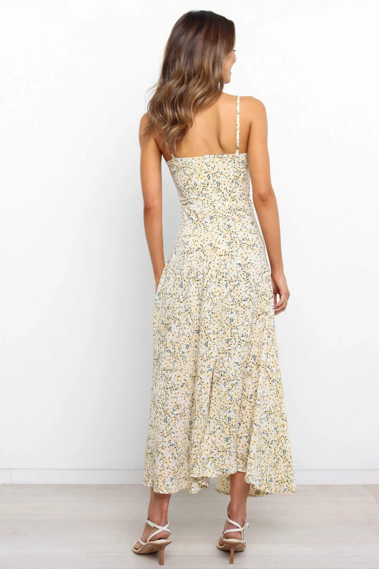 Cami Slit Cut-out Midi Dress