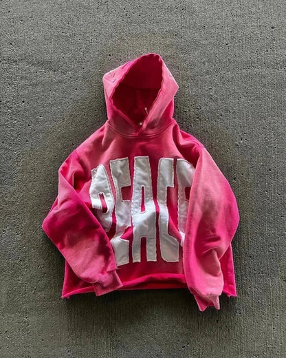 Dark Zipper Joined Hoodie