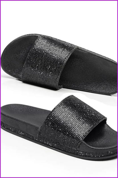 Rhinestone Diamond Bling Beach Slipper F068