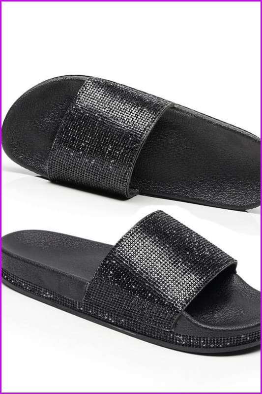 Rhinestone Diamond Bling Beach Slipper F068