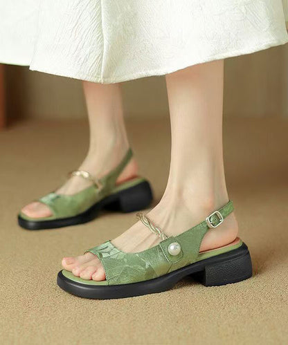 Beautifully Finished Sandals in a Timeless Design