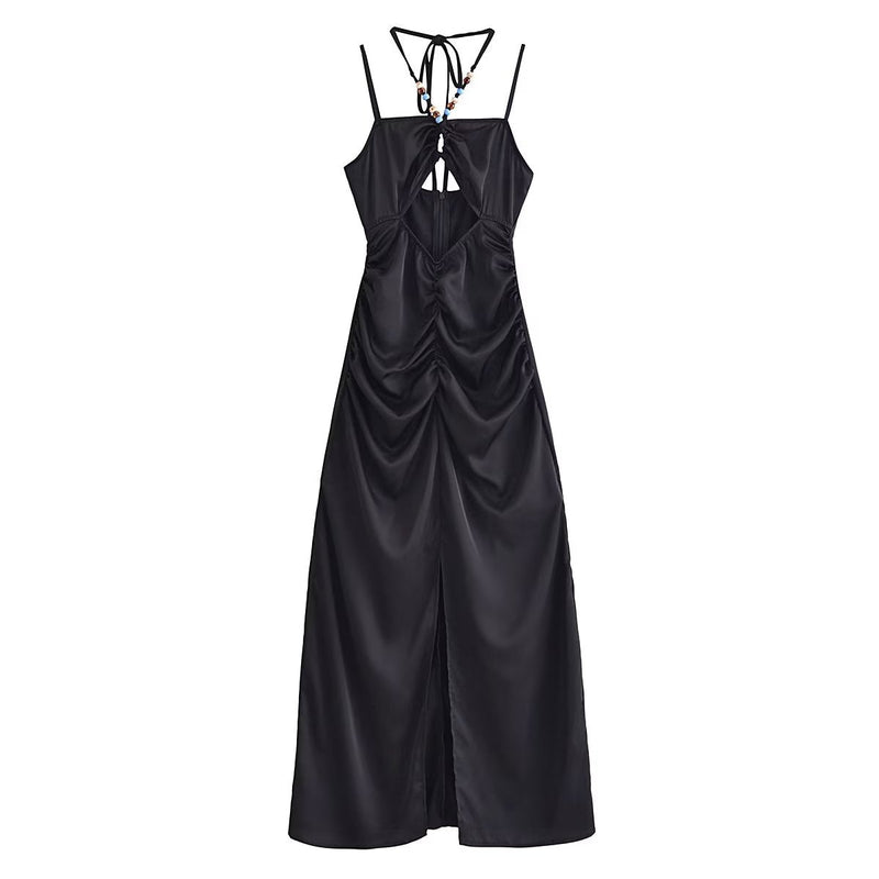 Niche Design Camisole Dress Summer Slim Fit Sheath Dress