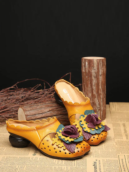 Classic Vintage Sandals with a Flattering Fit