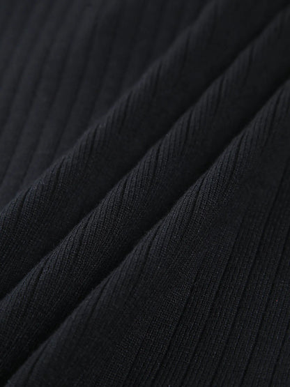 V-neck Button Knitted Vest