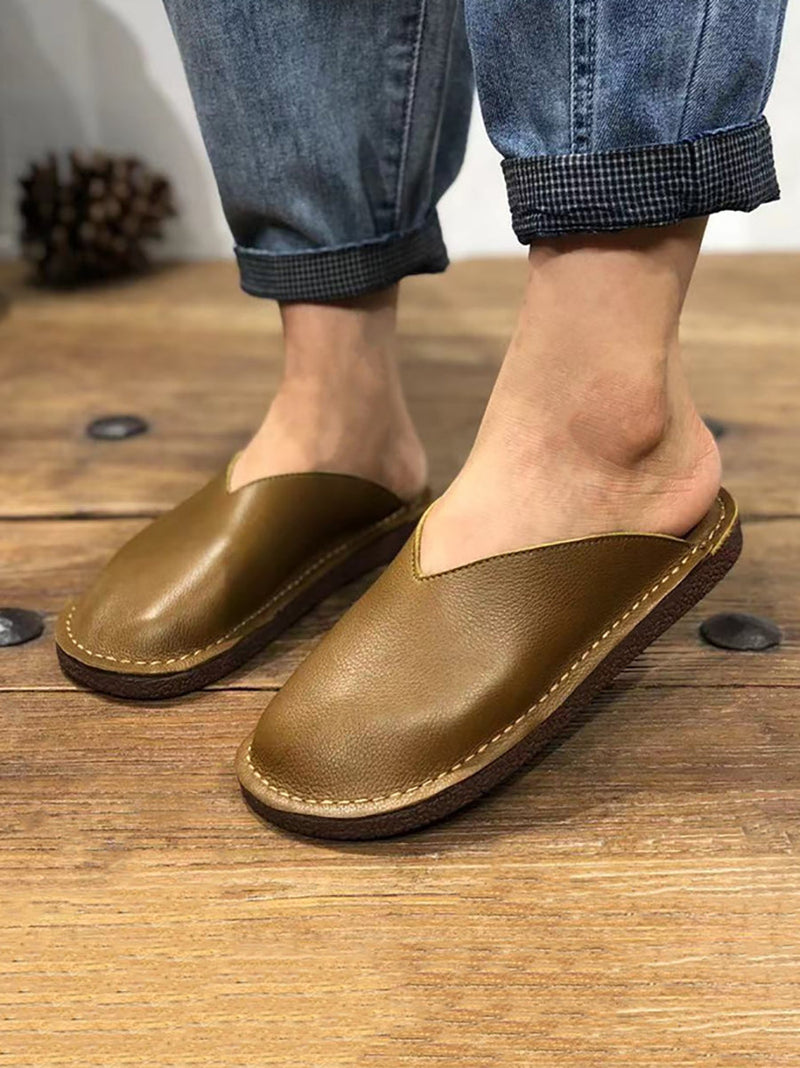 Effortlessly Elegant Slippers with a Timeless Design