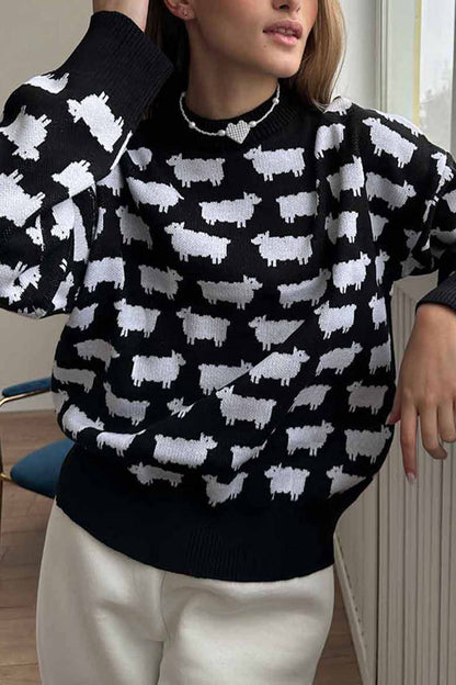 Gracefully Designed Sweater
