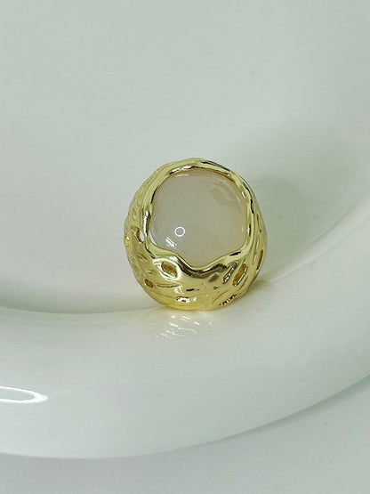 Geometric Shiny Rings Accessories
