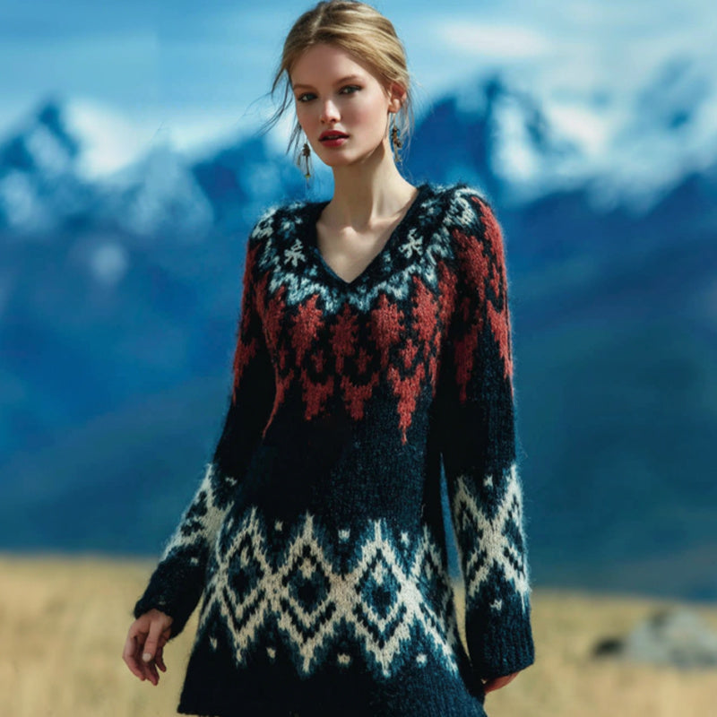 Gracefully Designed Sweater