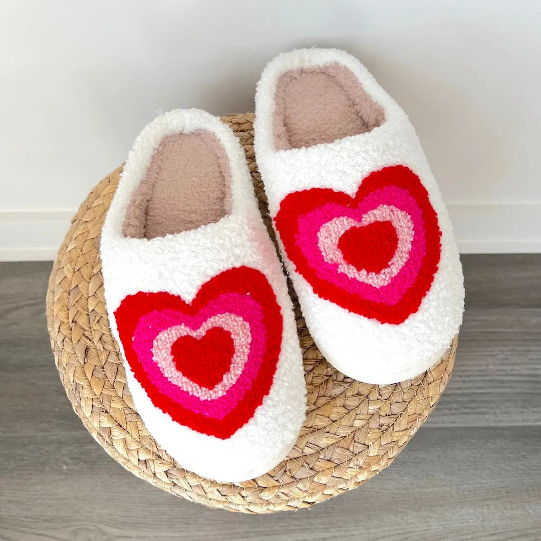 Heart Slippers