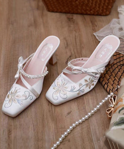 Vintage Inspired Slippers with a Contemporary Edge
