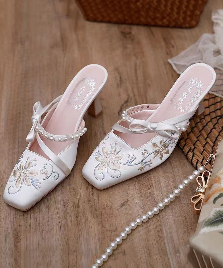 Classic Vintage Slippers with a Flattering Fit
