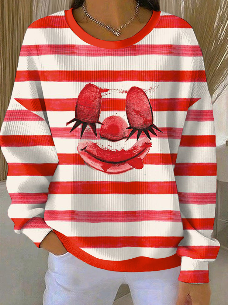 Comstylish Frauen Deutschland Köln Karneval Print Casual Sweatshirt