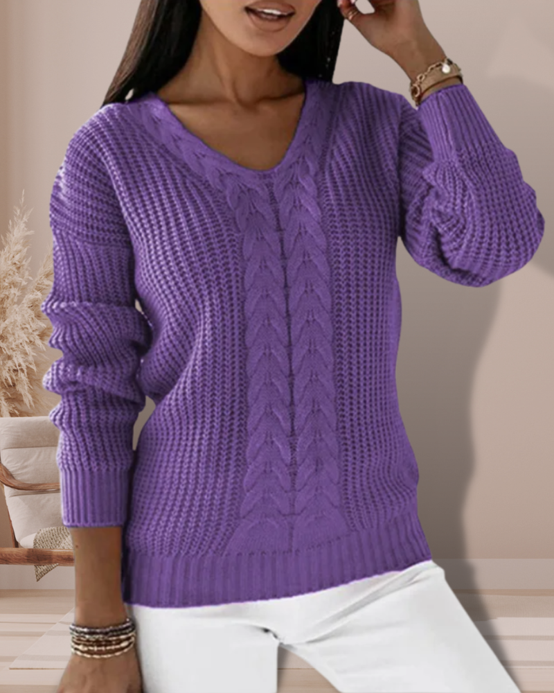 Gracefully Designed Sweater