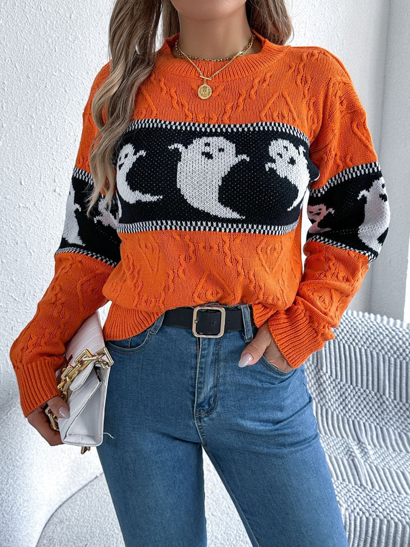 Gracefully Designed Sweater