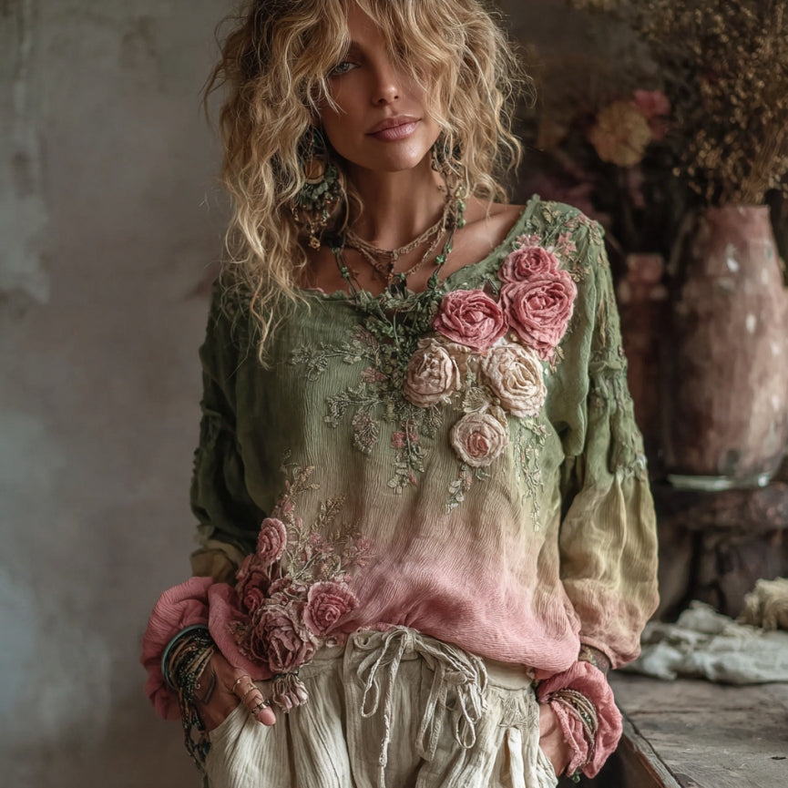 Green pink