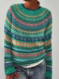 Christmas Inspired Cozy Knit Isle Sweater elevenforest